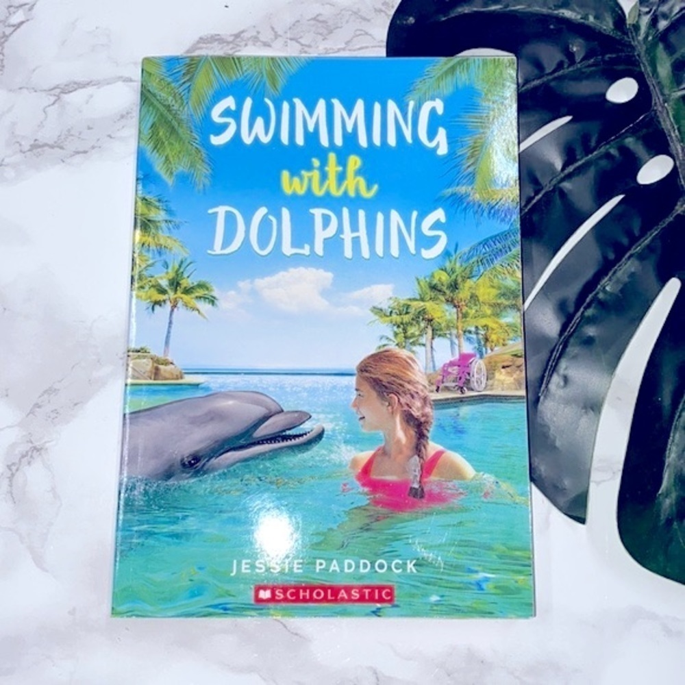 Swimming with Dolphins paperback book 2022